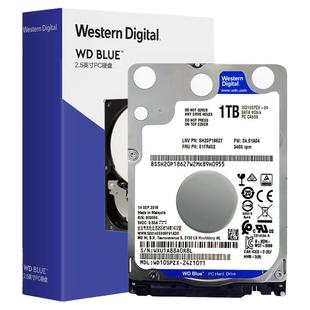 WD西部数据2.5英寸1t SATA笔记本机械硬盘2t4t5t西数蓝盘游戏黑盘