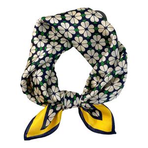 真丝桑蚕丝小方巾丝巾女春秋冬季护颈围脖子纱巾杭州丝绸薄围巾50