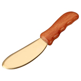 黄铜刮痧板手柄虎符铜砭铜板铜刮痧专用板肩颈背部全身通用刮痧刀