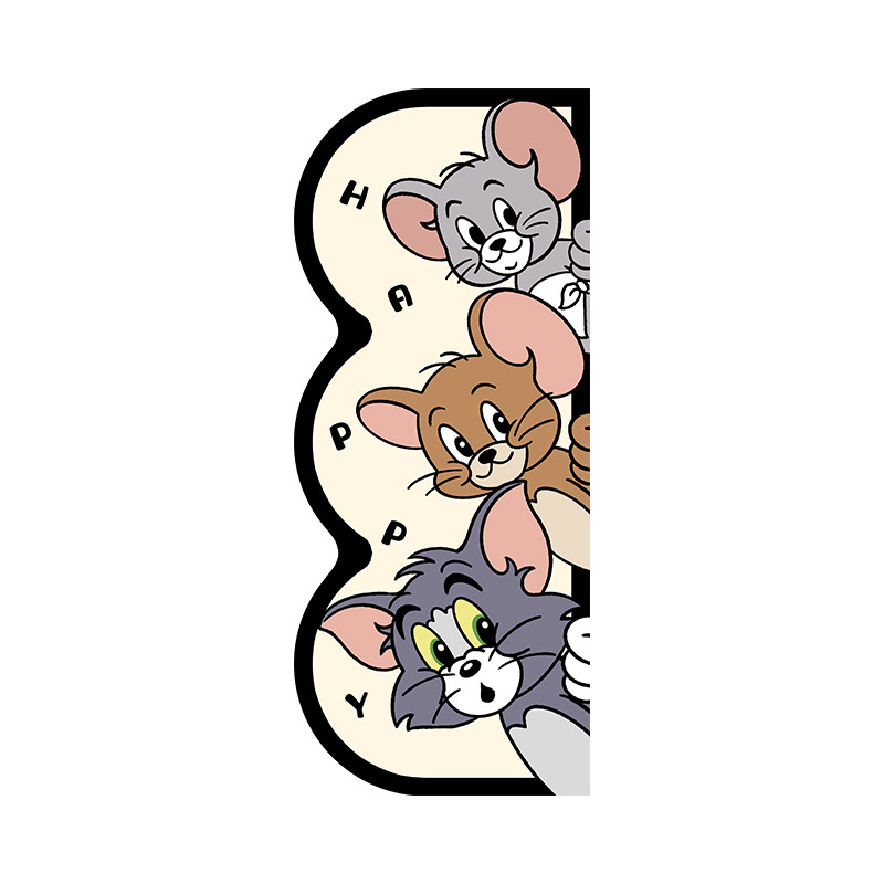猫和老鼠床边地毯趣味卡通房间地地毯