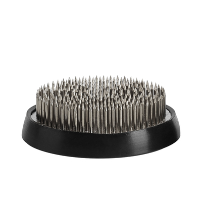 一舍一社不锈钢日式插花剑山底座