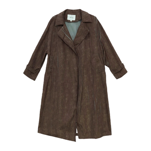 it'real瑞尔秋冬季复古气质时尚中长款风衣外套