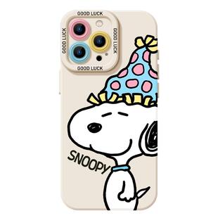 史努比手机壳适用苹果16可爱iphone15promax卡通14plus情侣13mini小众12新款11高级感x创意8趣味17女xs男7/xr