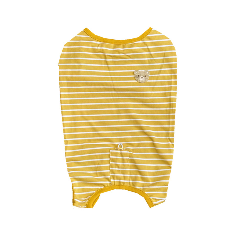 法斗包肚衣绝育术后服巴哥恶霸纯棉夏季薄款护肚衣服宠物狗狗背心