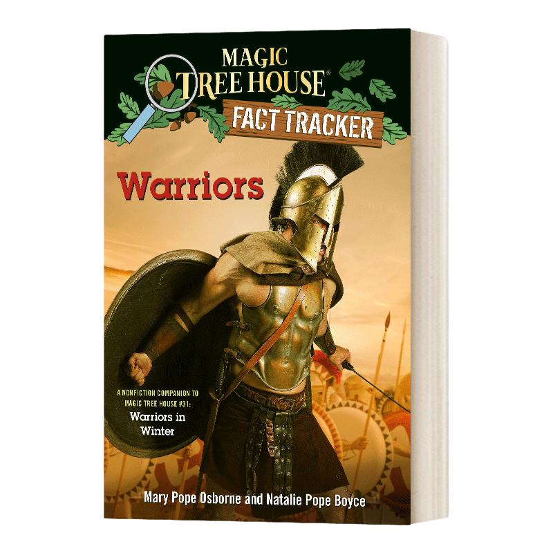 英文原版 Magic Tree House Fact Tracker #40 Warriors 神奇树屋小百科系列40 英文版 进口英语原版书籍儿童全英语书