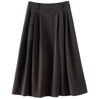 OSA高腰星空呢a字半身裙