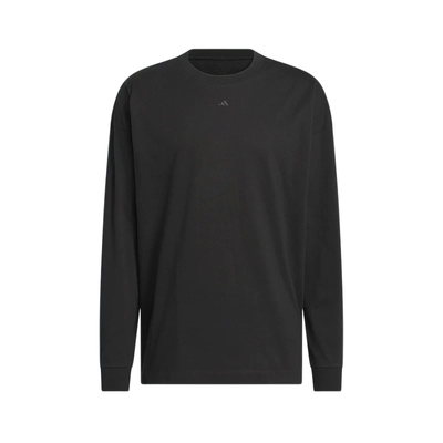 【大码】阿迪达斯男子秋季款上衣休闲简约篮球运动长袖T恤JX5580