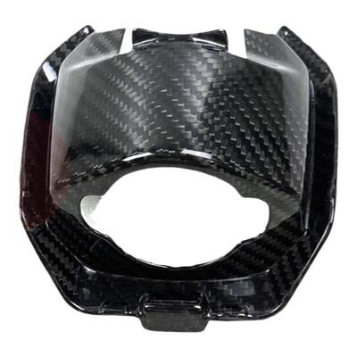 适用摩托车配件honda本田CBR650R改装油箱盖 全真碳纤维外壳件19+
