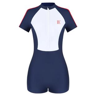 BE范德安MIX系列2026女士平角连体泳衣成人竞速高级感温泉游泳馆