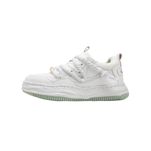 【加绒】RELAXURSELF干净增高鞋厚底鞋潮牌男鞋ins百搭情侣小白鞋