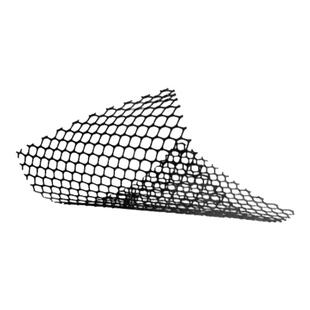 绿色大孔塑料网格植物爬藤网阳台防护网防猫咪安全围栏隔离封窗网