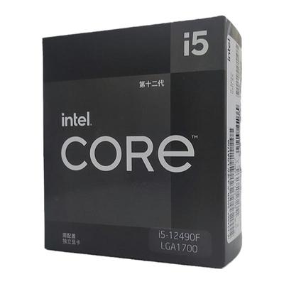 英特尔i5-12490F全新盒装