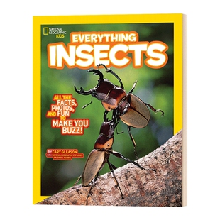 英文原版 国家地理儿童版百科书 昆虫 National Geographic Kids Everything Insects 英文版