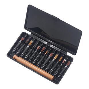 初莎笔筒式替换刷头拉线美甲笔涂甲油胶光疗胶可拆卸毛刷工具套装