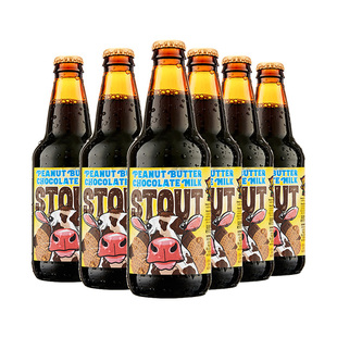 美国迷失海岸进口精酿啤酒花生酱巧克力世涛精酿啤酒牛奶