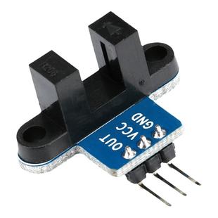 测速传感器模块 红外对射 码盘计数 小车测速 带指示灯 数字信号