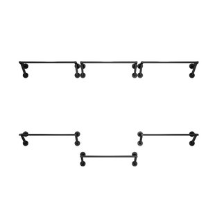 衣帽间架子上墙铁艺悬挂式金属衣柜壁挂式衣架开放简易卧室收纳架