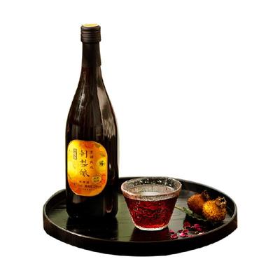 日食记重瓣玫瑰刺梨酿12度果酒