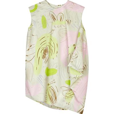 新款江南布衣童装无袖连衣裙圆领日常甜美25夏女童jnbybyjnby