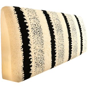 2025加厚高级感床头套罩万能遮丑保护软包木头硬板靠背盖布巾1米8