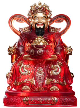 【十万佛友选】招财红财神