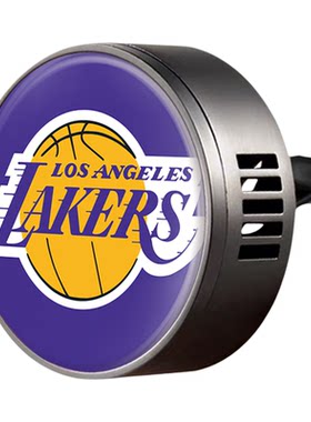 NBA湖人队经典队徽车载香薰车内出风口装饰香氛篮球迷周边纪念品