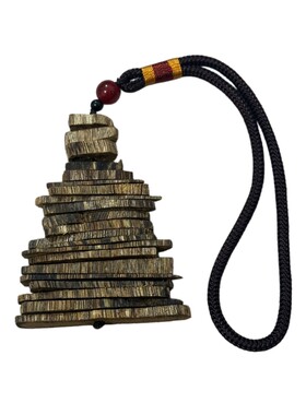 真品绿奇楠沉香挂件吊坠