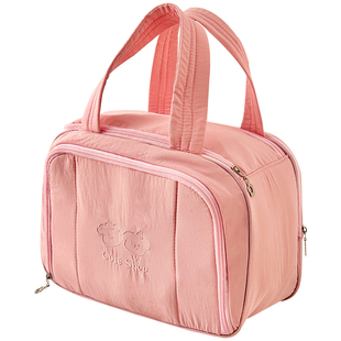 化妆包大容量女2025新款高端便携式外出分区收纳化妆收纳包洗漱包