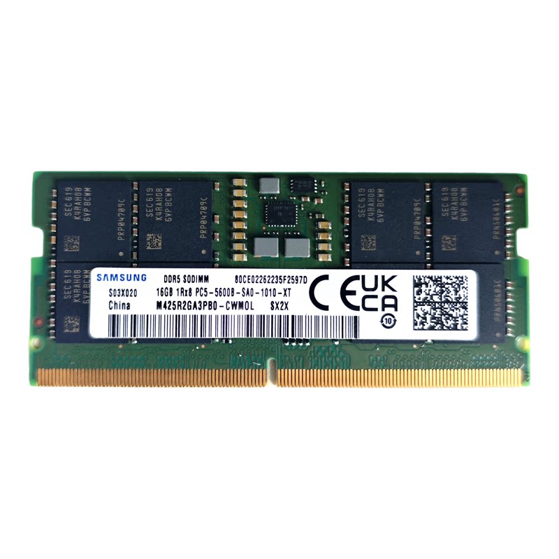 三星16GBDDR55600笔记本内存
