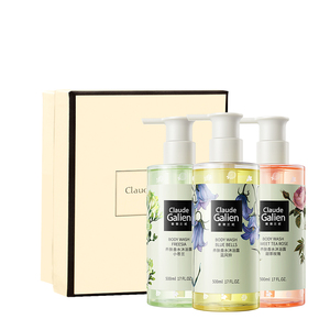 歌歌兰妮蓝风铃鲁冰花小苍兰香水型沐浴露持久留香沐浴乳女家庭装