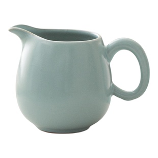 南山先生空青汝窑公道杯家用防烫陶瓷公杯功夫茶具大容量分茶器