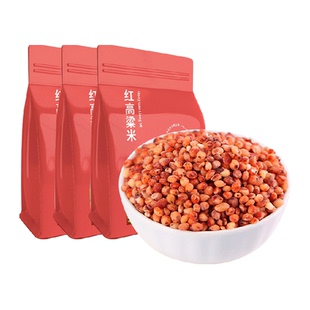 邹有才东北粘红高粱米新米现磨去皮糍粑酿酒食材五谷杂粮