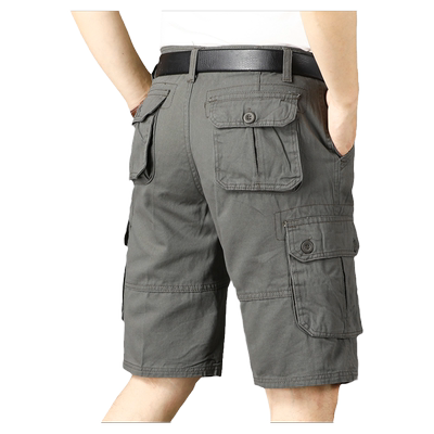 百搭薄款五分工装裤短裤休闲