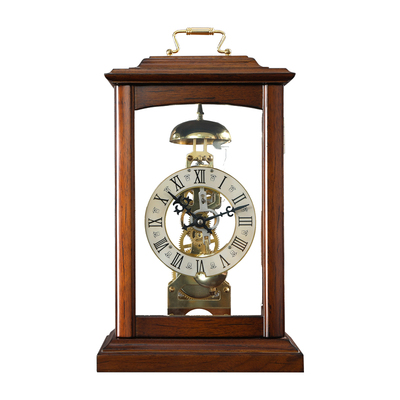 纳什机械座钟机械走时，整点报时