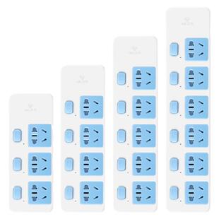 公牛插座排插带独开关单控电源金牛有线插板多孔多功能插排带长线