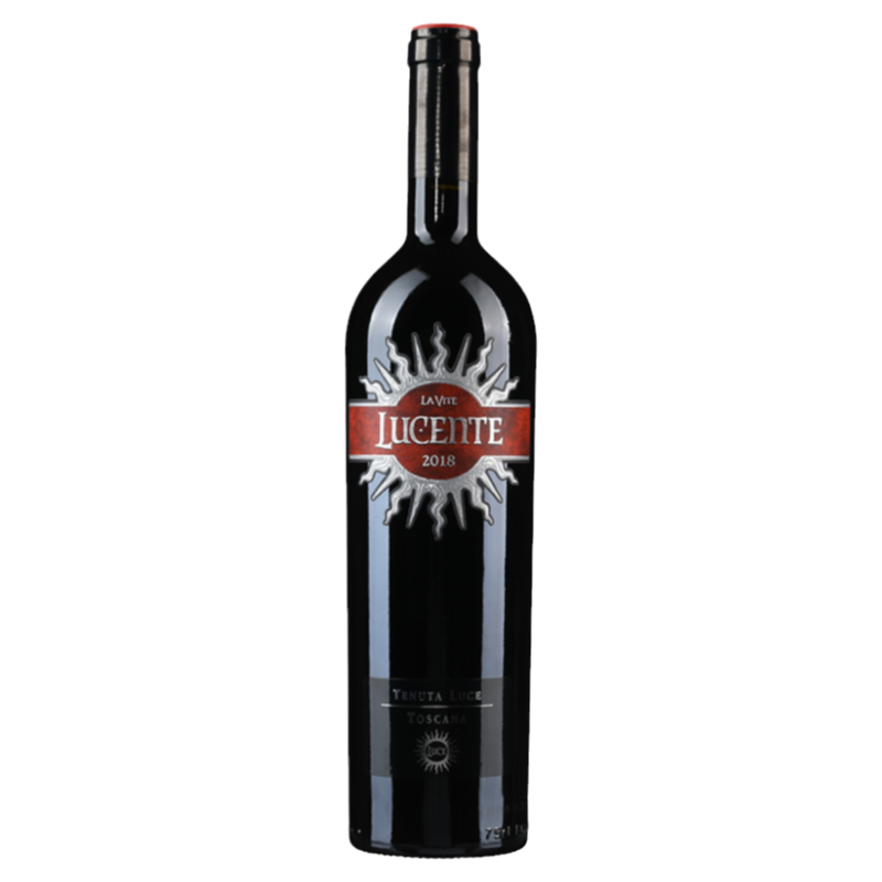 意大利麓鹊荻2020年LUCE花思蝶罗伯特蒙大维进口名庄红葡萄口粮酒