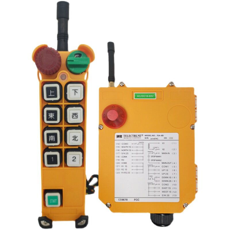 豫隆f24-8d工业遥控器航车行吊