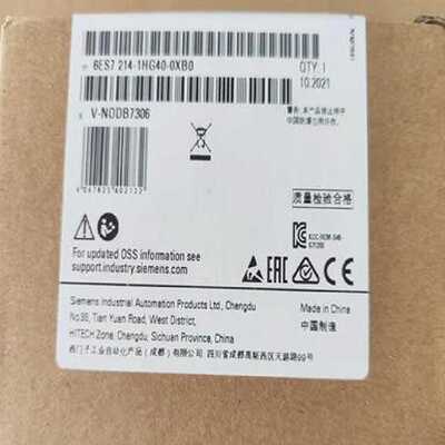 议价全新6ES7214-1HG40-0XB0西门子PLC模块6ES72141HG400XB0原装