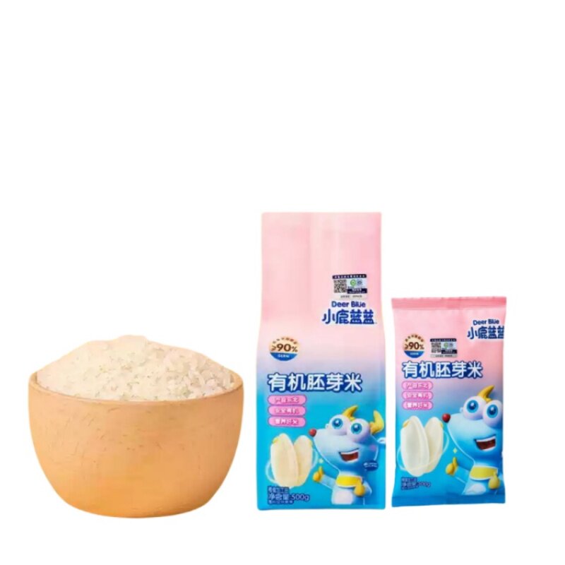 小鹿蓝蓝儿童早餐主食有机胚芽米