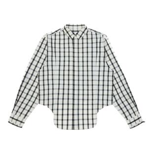ADERERROR 25SS Shirt Product. 54衬衫简约polo领不对称长袖衬衫