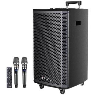 Sansui/山水L12移动拉杆大功率演出音响户外音箱k歌广场舞专业箱