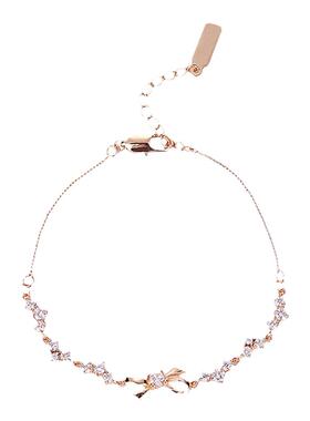 蝴蝶结手链女款轻奢小众精致新款