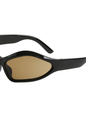 VINTAGETASTE 小众夸张遮脸欧美ins风卡戴珊异形大框墨镜太阳眼镜