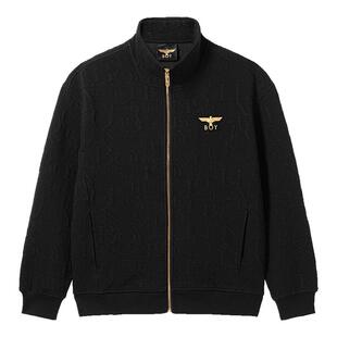 【静奢老花】BOYLONDON立领开衫卫衣26年秋季立体肌理外套N10900