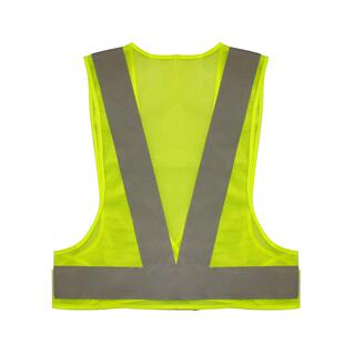反光衣背心马甲高亮网眼透气夜间户外铁路隧道建筑施工地安全防护