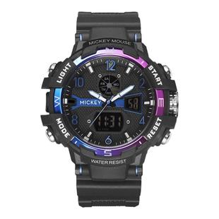 迪士尼手表男款初中高中学生青少年男生儿童男孩只看时间防水电子