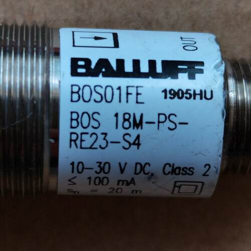 巴鲁夫光电传感器，BOS18没—PS—RE23—S4。全新未