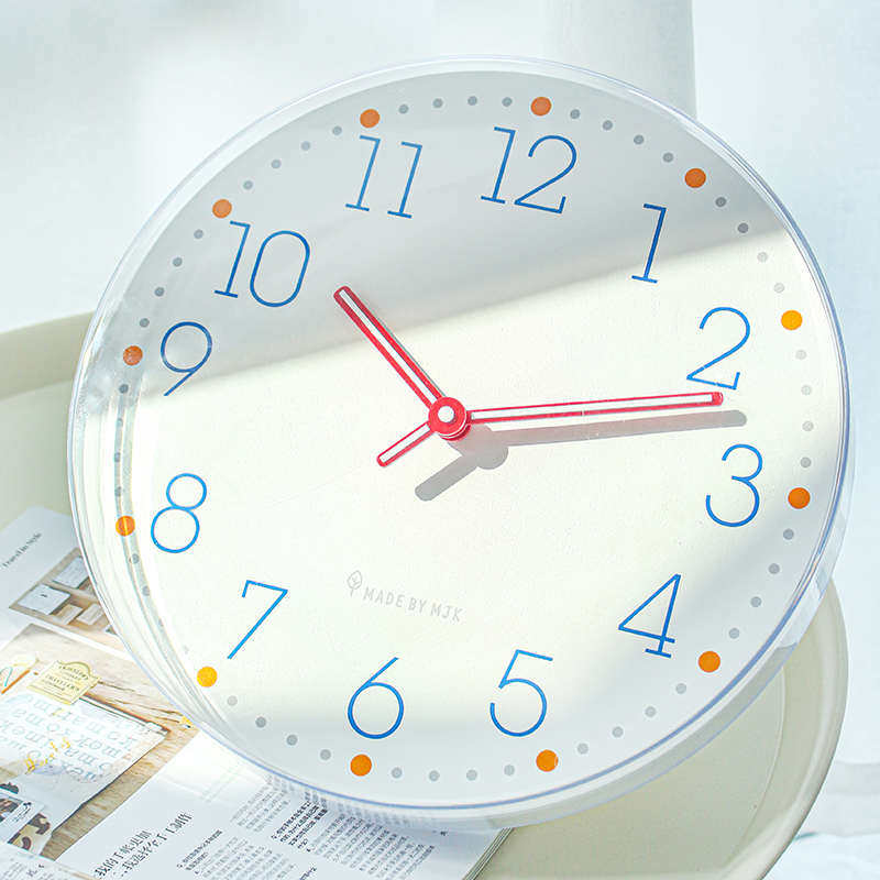 MJK钟表简约现代挂钟客厅家用时尚静音时钟挂墙创意个性