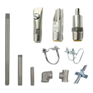 不锈钢猪用饮水器设备套装猪饮水管配件定位栏自动喂水母猪产床