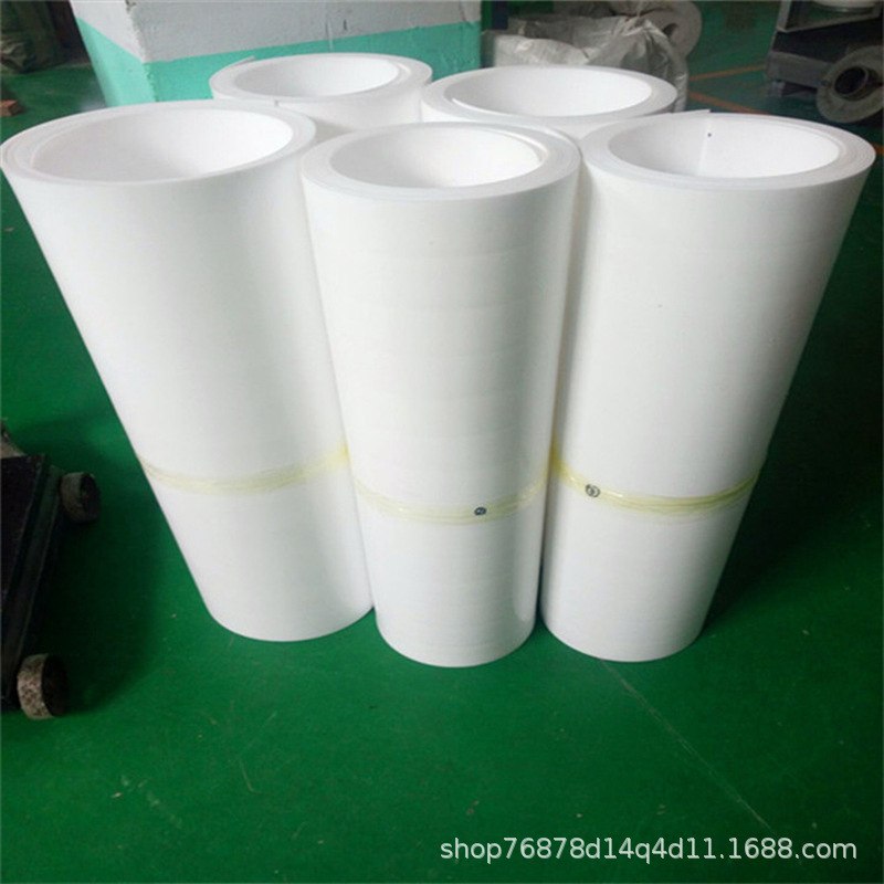 桥梁工程滑动四氟板 批发白色聚四氟乙烯板 楼梯通道膨体车